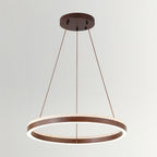 Ritta  Chandelier  Travertine Geometry Ring