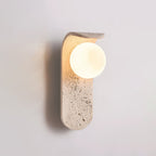 Cutalos Wall Light Modern in Travertine - Kingsley Beaumont
