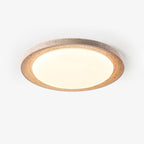 Olphaan Ringed Travertine Ceiling Light