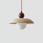 Soleil Travertine Pendant Light