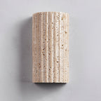 Sysilion Travertine Wall Light