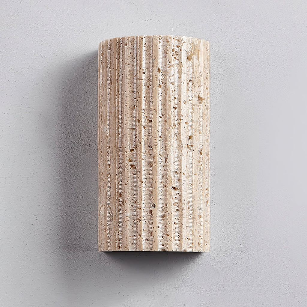 Sysilion Travertine Wall Light