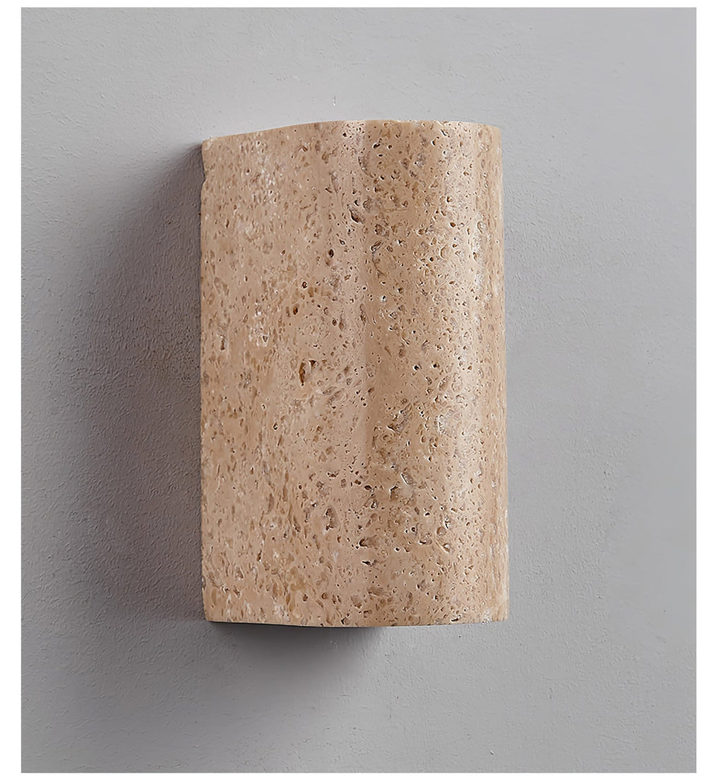 Sysilion Travertine Wall Light