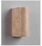 Sysilion Travertine Wall Light