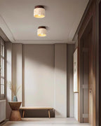 Ritta Stone  Travertine Ceiling Light