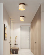 Ritta Stone  Travertine Ceiling Light