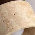 Ritta Stone  Travertine Ceiling Light