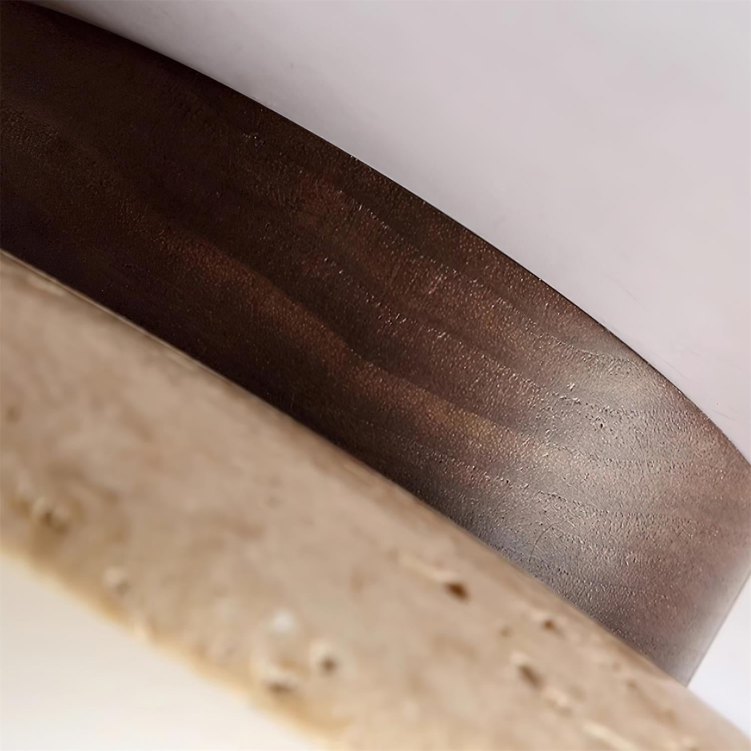 Ritta Stone  Travertine Ceiling Light