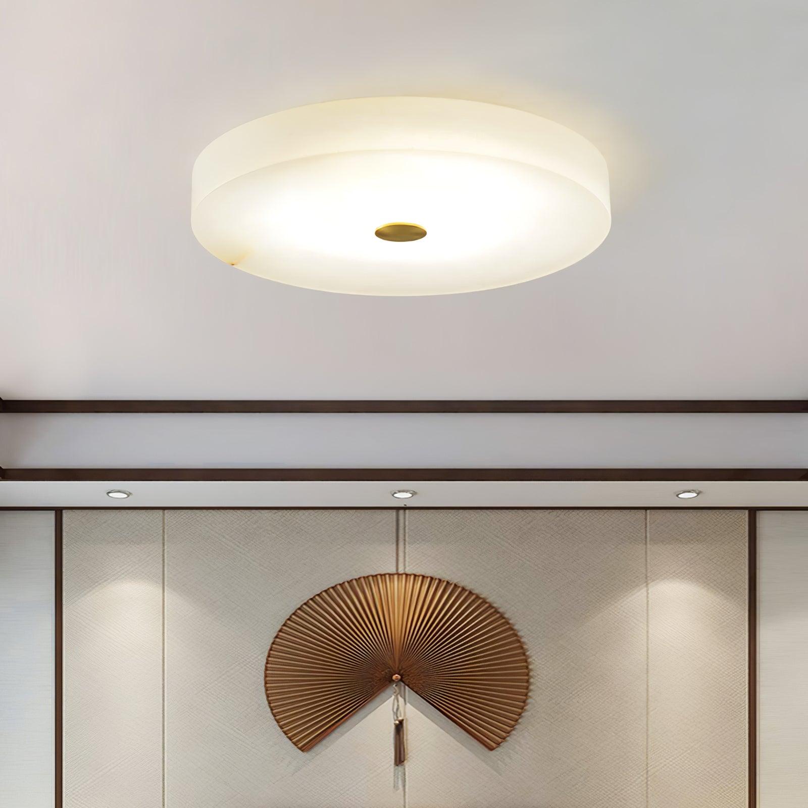 Olaean Alabaster Ceiling Light