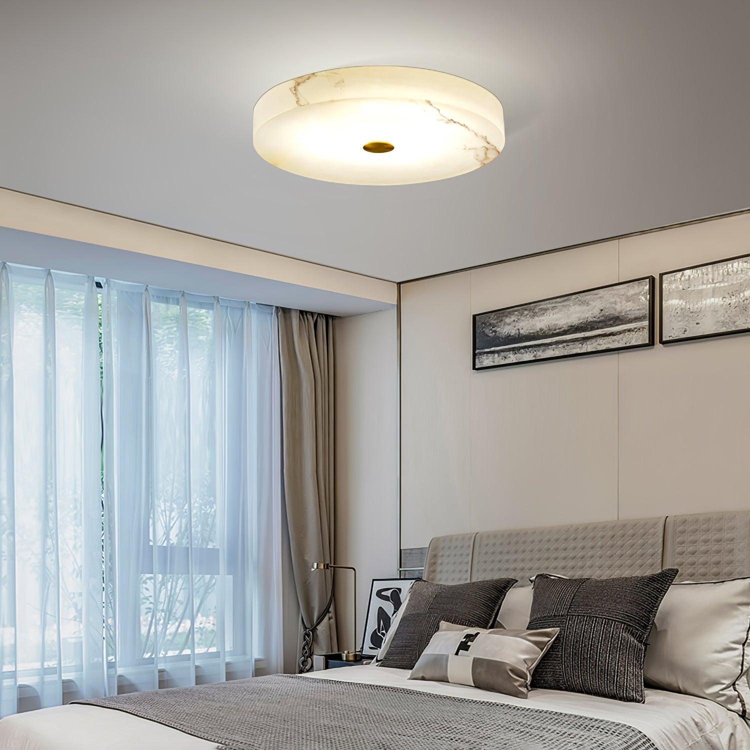 Olaean Alabaster Ceiling Light