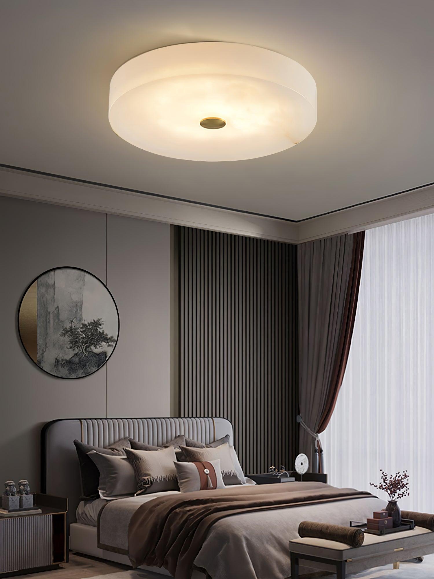 Olaean Alabaster Ceiling Light