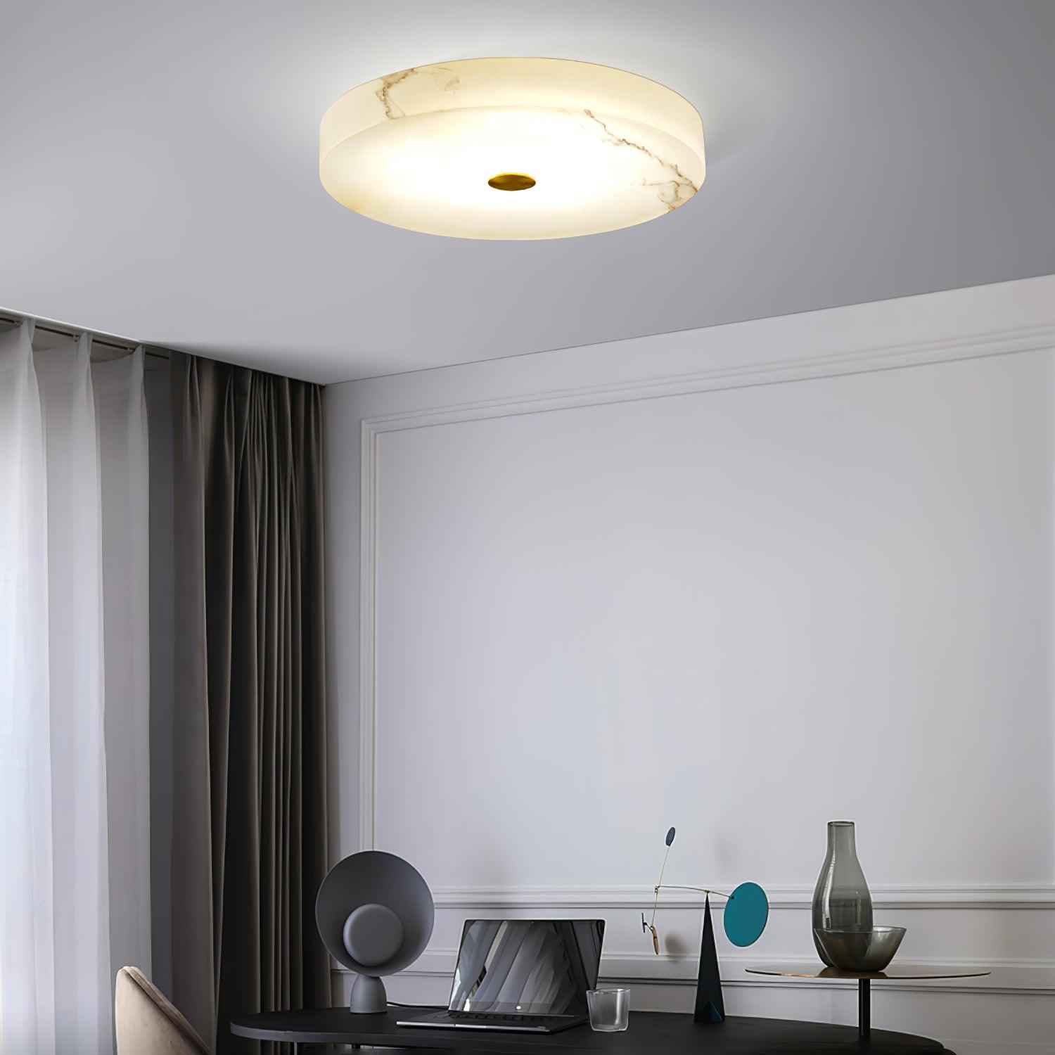 Olaean Alabaster Ceiling Light