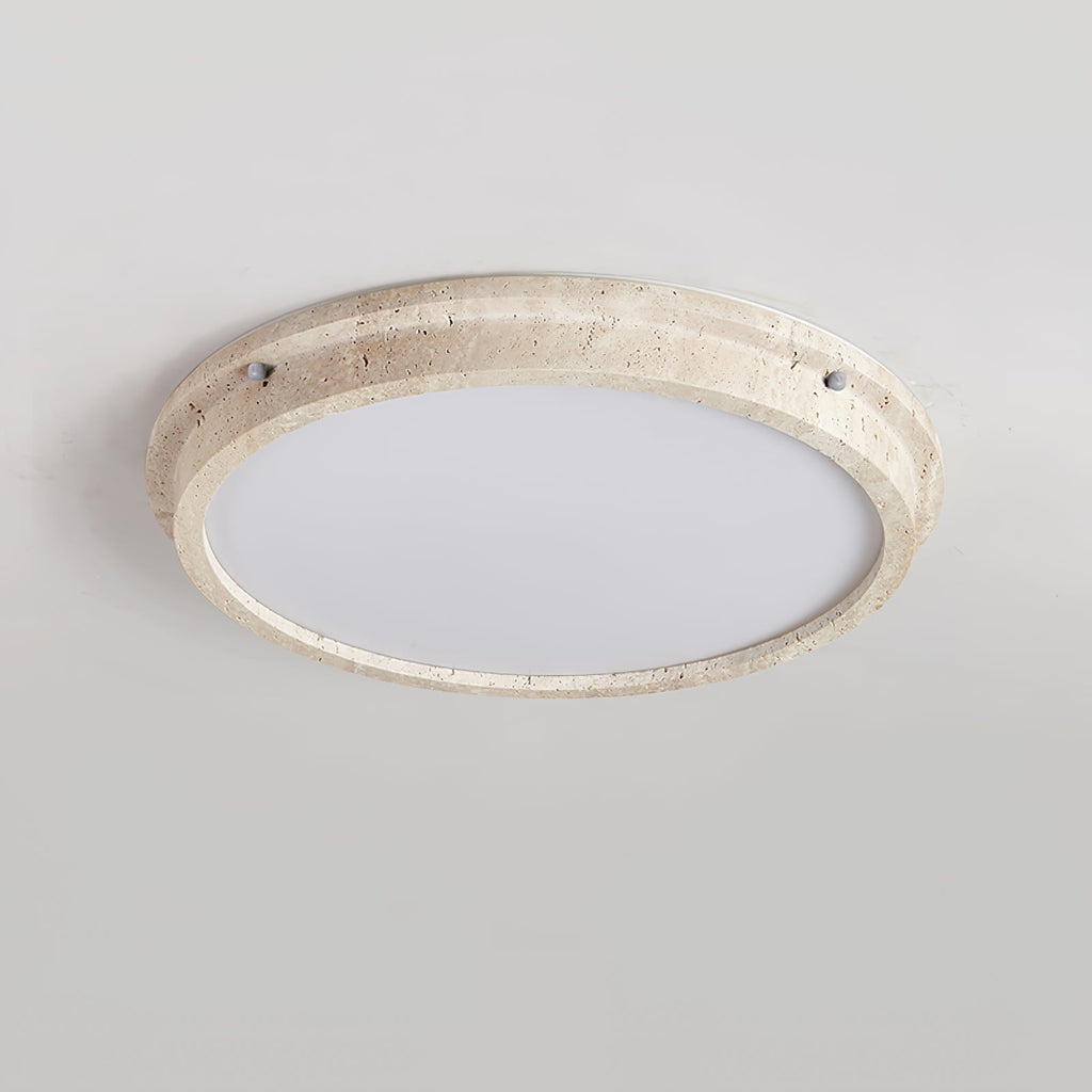 Altheion Travertine Ceiling Light