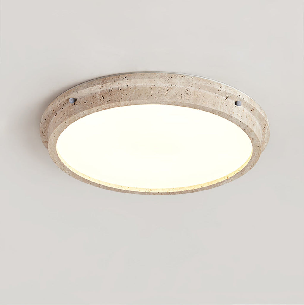 Altheion Travertine Ceiling Light