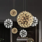 Lustra Pendant Lamp Spark Ball for Living Room
