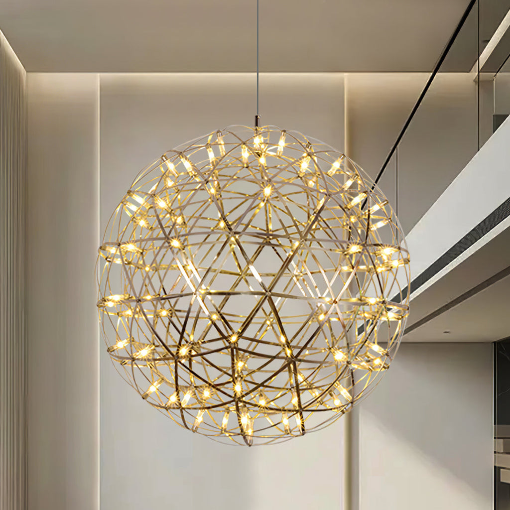 Lustra Pendant Lamp Spark Ball for Living Room