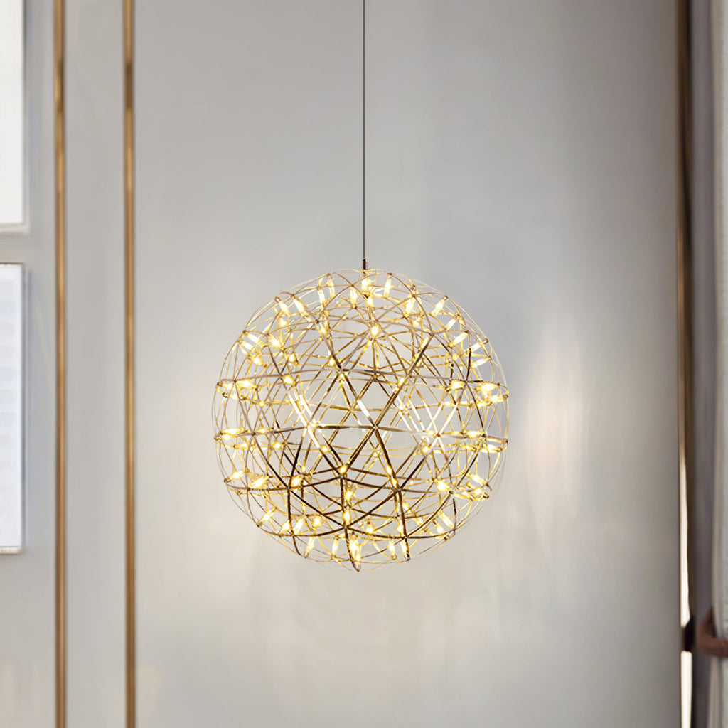 Lustra Pendant Lamp Spark Ball for Living Room
