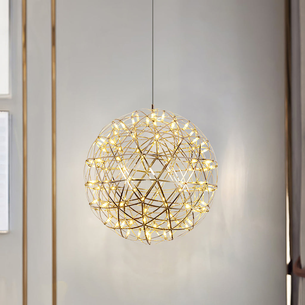 Lustra Pendant Lamp Spark Ball for Living Room