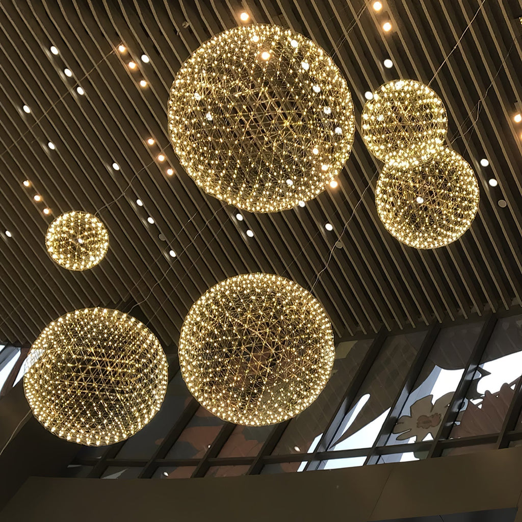 Lustra Pendant Lamp Spark Ball for Living Room