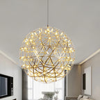 Lustra Pendant Lamp Spark Ball for Living Room