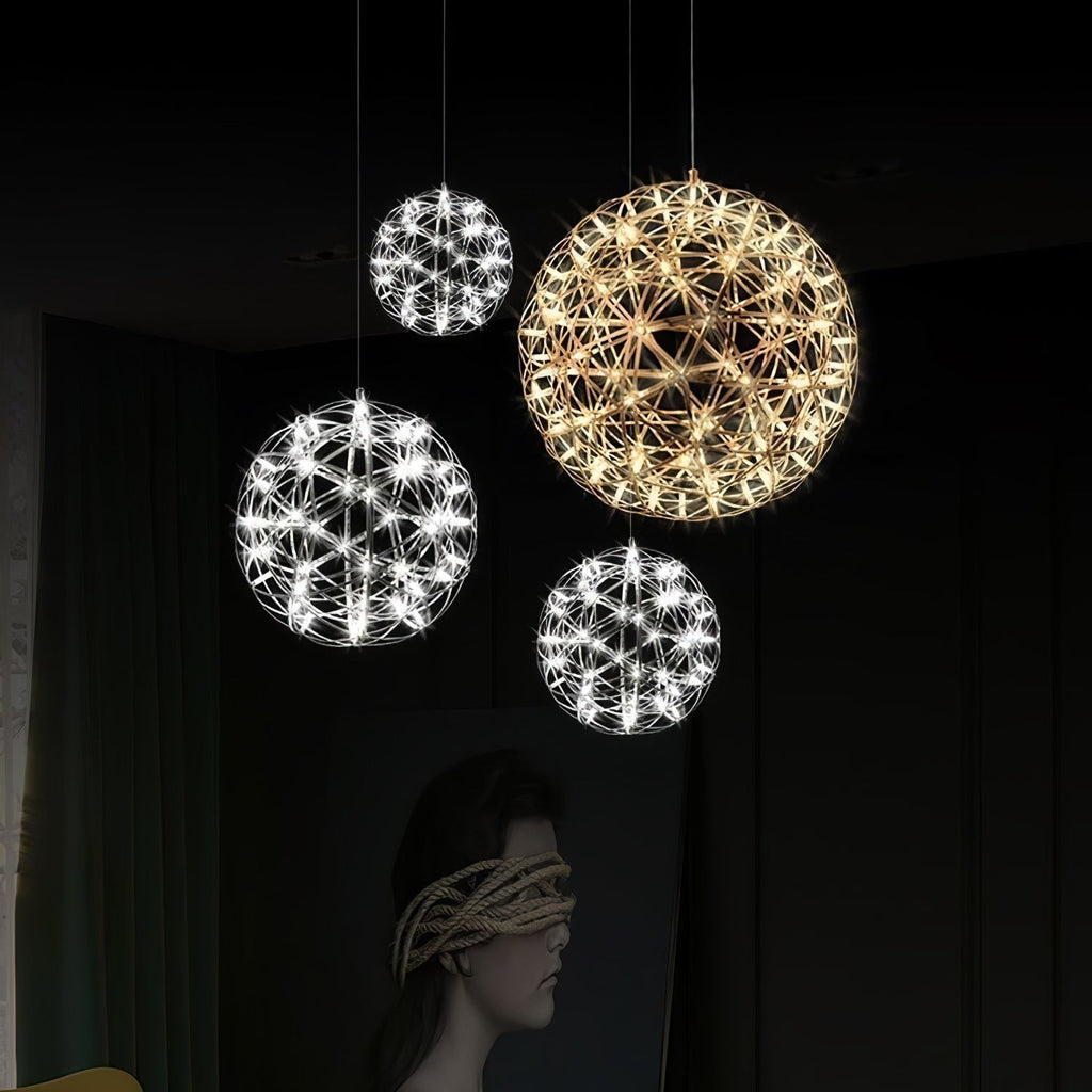 Lustra Pendant Lamp Spark Ball for Living Room