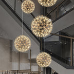 Lustra Pendant Lamp Spark Ball for Living Room