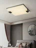 Otalyra Minimalist Alabaster Ceiling Light