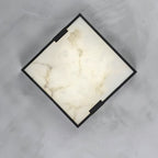 Otalyra Minimalist Alabaster Ceiling Light