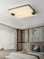 Otalyra Minimalist Alabaster Ceiling Light