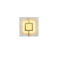 Alvelor Geometric Alabaster Wall Light