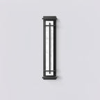 Ray Square Outdoor Wall Light  Imitation Alabaster Waterproof