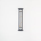 Ray Square Outdoor Wall Light  Imitation Alabaster Waterproof