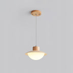 Milk Pendant Light Natural Wood