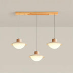 Milk Pendant Light Natural Wood