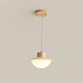 Milk Pendant Light Natural Wood