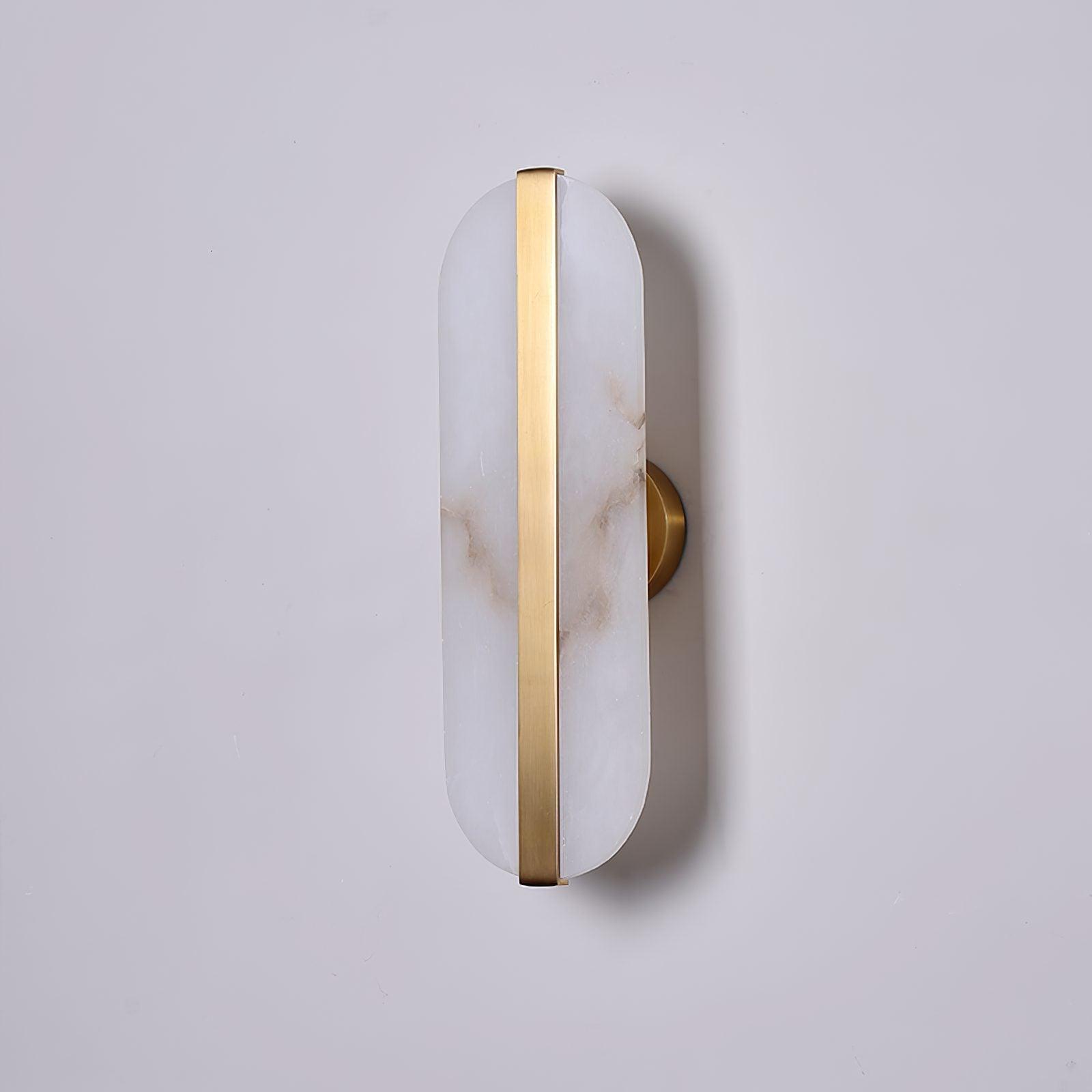 Calura Alabaster Double Light Wall Lamp