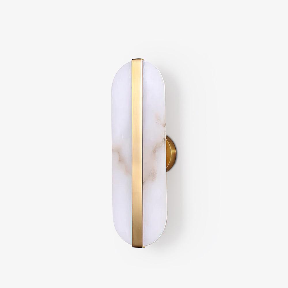 Calura Alabaster Double Light Wall Lamp