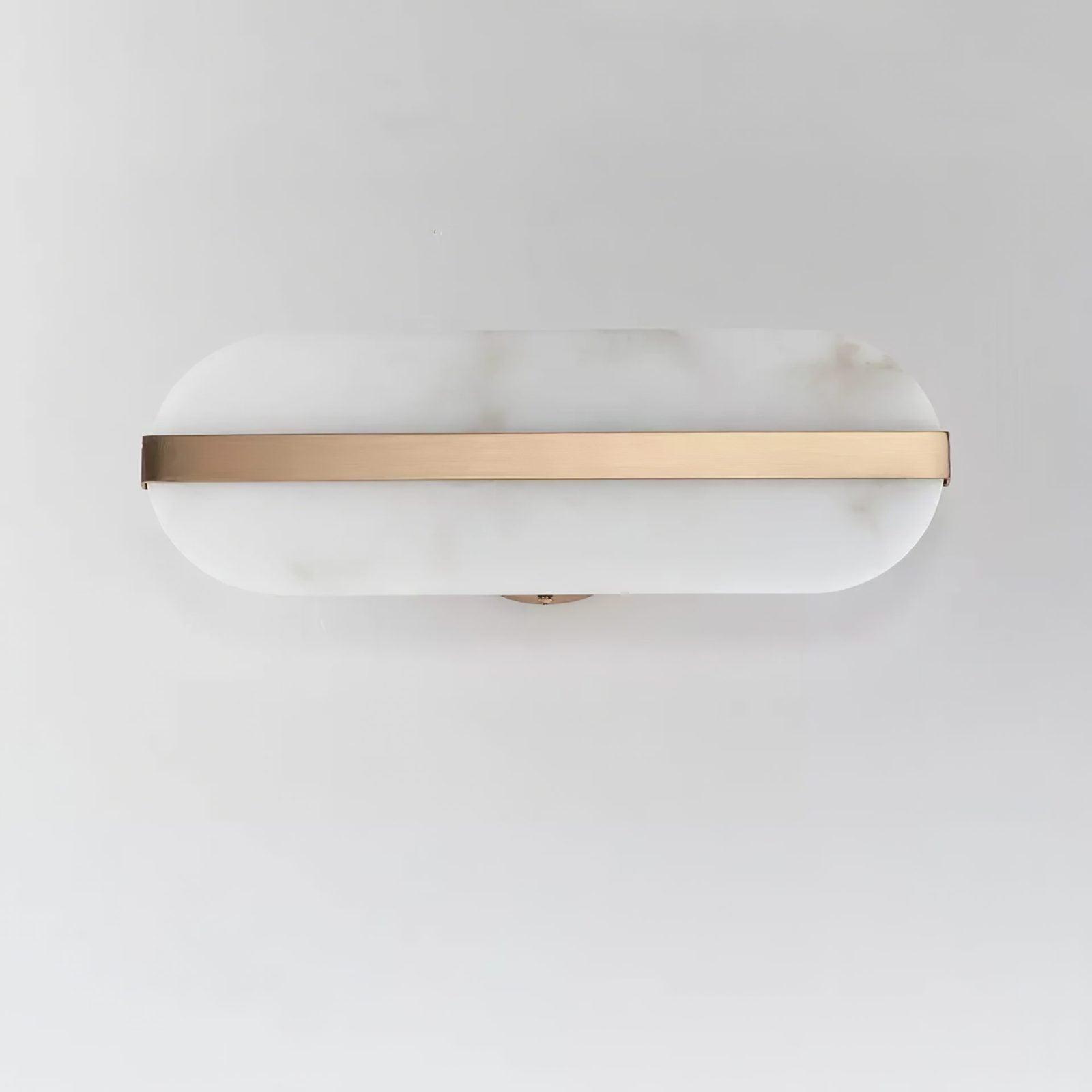 Calura Alabaster Double Light Wall Lamp