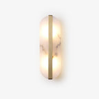 Calura Alabaster Double Light Wall Lamp