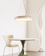 Ritta  Pendant Light Travertine  Ring