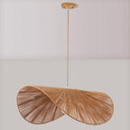 Solara Handwoven Natural Rattan Pendant Light