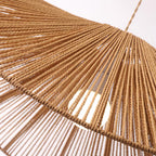 Solara Handwoven Natural Rattan Pendant Light