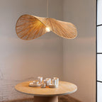 Solara Handwoven Natural Rattan Pendant Light