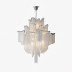 Lustra Pendant Lamp Stream Chain Nickel