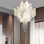 Lustra Pendant Lamp Stream Chain Nickel