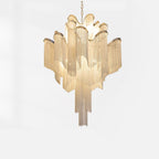 Lustra Pendant Lamp Stream Chain Nickel