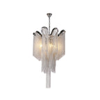 Lustra Pendant Lamp Stream Chain Nickel
