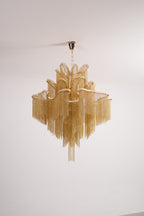 Lustra Pendant Lamp Stream Chain Nickel