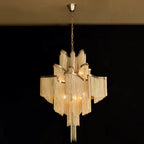Lustra Pendant Lamp Stream Chain Nickel