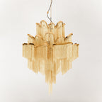 Lustra Pendant Lamp Stream Chain Nickel